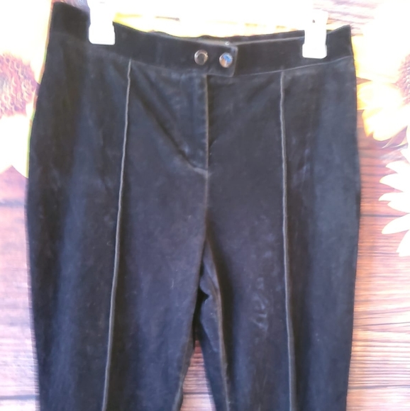 Noir Velvet black pants - Picture 12 of 16